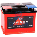 Аккумулятор  6 СТ- 60   АПЗ  "UNIKUM" (прямая полярность) Распродажа* (Оригинал)